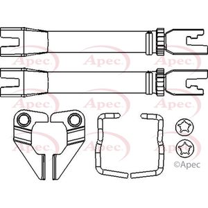 Apec Brake Adjuster Kit ADB3010