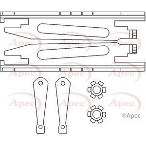 Apec Brake Adjuster Kit ADB3011