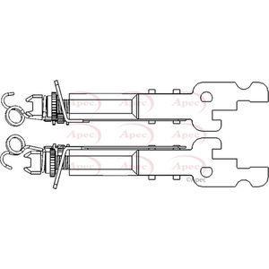 Apec Brake Adjuster Kit ADB3018