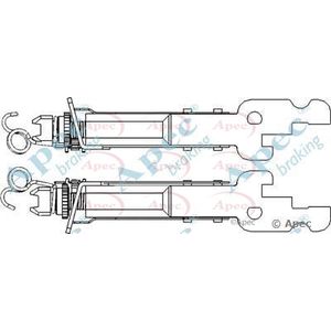 Apec Brake Adjuster Kit ADB3026
