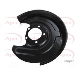Apec Brake Disc Splash Panel Rear Left ASG1155