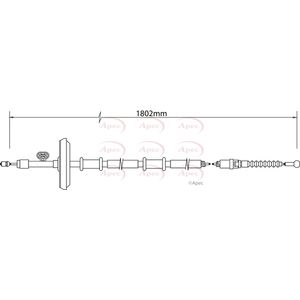 Apec Handbrake Cable CAB1460