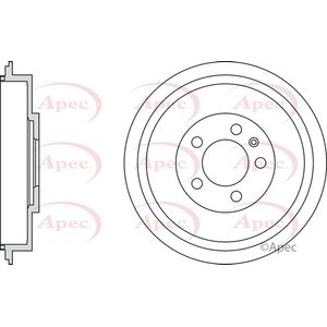 Apec Brake Drum Rear DRM9169