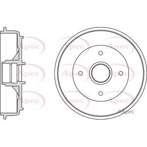 Apec Brake Drum Rear DRM9985