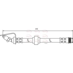 Apec Brake Hose HOS3181