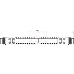 Apec Brake Hose HOS3233