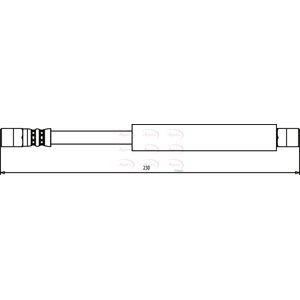 Apec Brake Hose HOS3269
