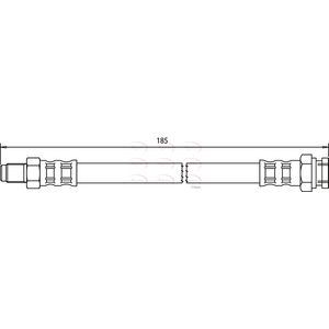 Apec Brake Hose HOS3346