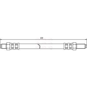 Apec Brake Hose HOS3374