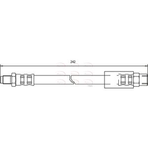 Apec Brake Hose HOS3393