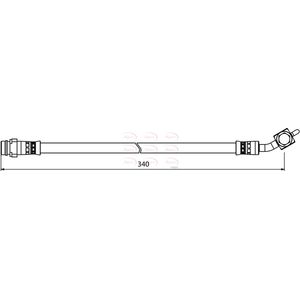 Apec Brake Hose HOS3925