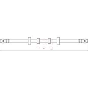 Apec Brake Hose HOS4098