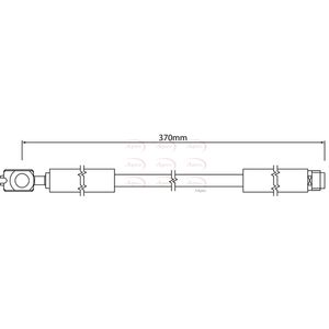 Apec Brake Hose Rear HOS4240