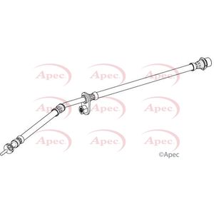 Apec Brake Hose Front Right HOS4287