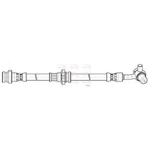 Apec Brake Hose Front Left HOS4436