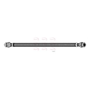 Apec Brake Hose Rear Inner, Right HOS4496