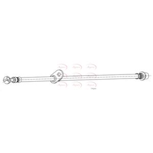 Apec Brake Hose Front Right HOS4501
