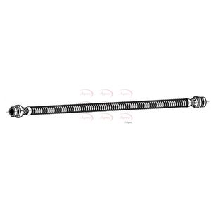 Apec Brake Hose Rear Inner, Right HOS4507