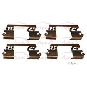 Apec Brake Pad Fitting Kit Front KIT1010