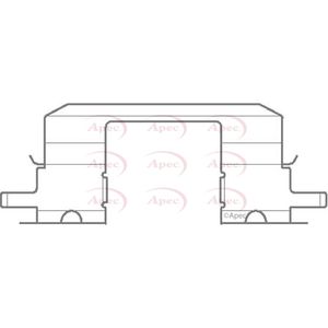 Apec Brake Pad Fitting Kit Front KIT1139