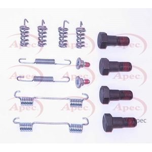 Apec Hand Brake Shoe Fitting Kit Rear KIT2027