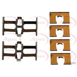 Apec Brake Pad Fitting Kit Rear KIT598