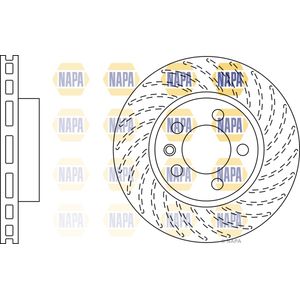 NAPA Brake Disc Single Vented Front Right NBD5561