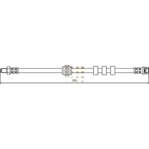 NAPA Brake Hose Front Left or Right NBH1034