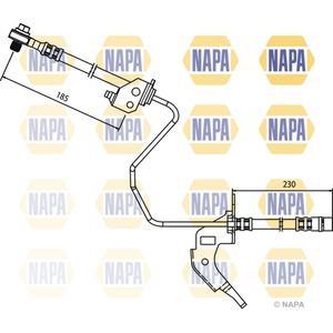 NAPA Brake Hose NBH1120