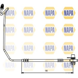 NAPA Brake Hose Rear Outer, Right NBH1130
