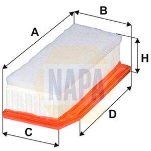 NAPA Air Filter NFA1542