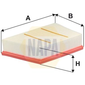 NAPA Air Filter NFA1543