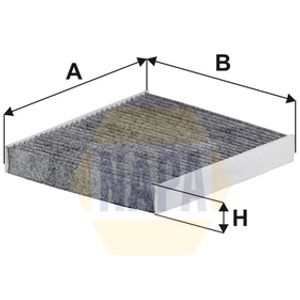 NAPA Pollen / Cabin Filter NFC4291