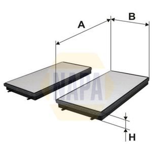 NAPA Pollen / Cabin Filter NFC4300
