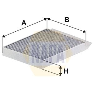 NAPA Pollen / Cabin Filter NFC4309