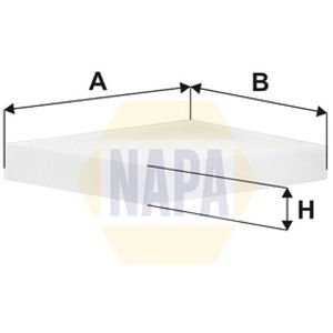 NAPA Pollen / Cabin Filter NFC4312