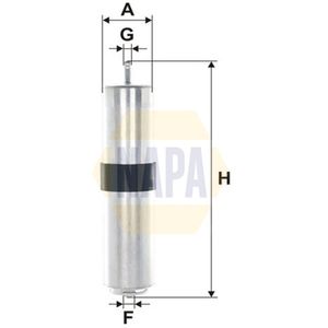 NAPA Fuel Filter NFF2086