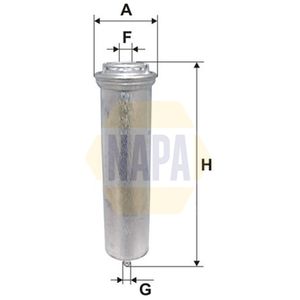 NAPA Fuel Filter NFF2105