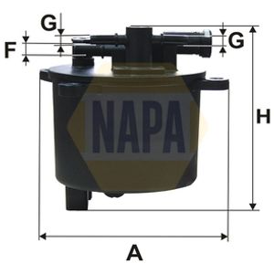 NAPA Fuel Filter NFF2132