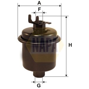 NAPA Fuel Filter NFF2208