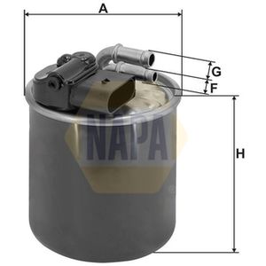 NAPA Fuel Filter NFF2224