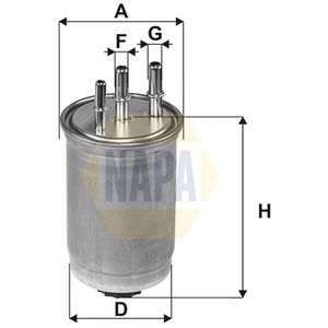 NAPA Fuel Filter NFF2229