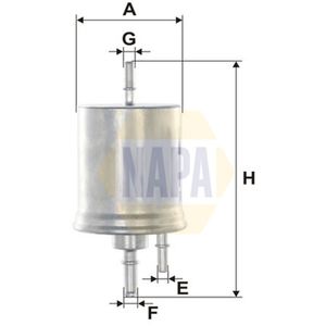 NAPA Fuel Filter NFF2243