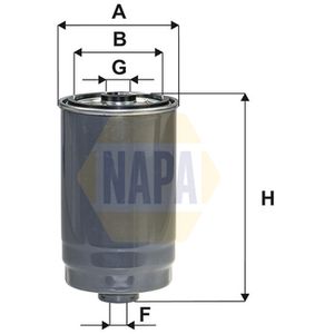NAPA Fuel Filter NFF2244