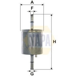 NAPA Fuel Filter NFF2245