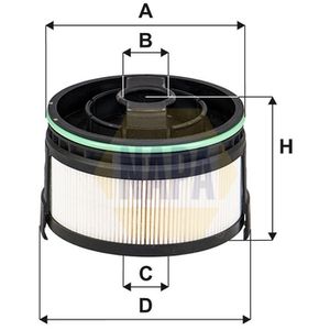 NAPA Fuel Filter NFF2265