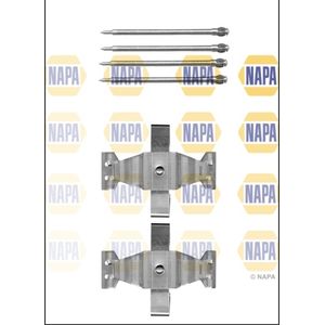NAPA Brake Pad Fitting Kit Front NFK1019