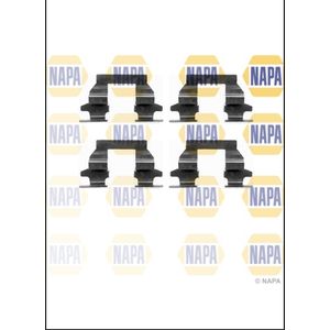 NAPA Brake Pad Fitting Kit Rear NFK1051
