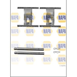 NAPA Brake Pad Fitting Kit Rear NFK1062