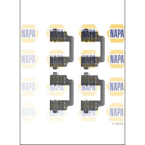 NAPA Brake Pad Fitting Kit Rear NFK1074